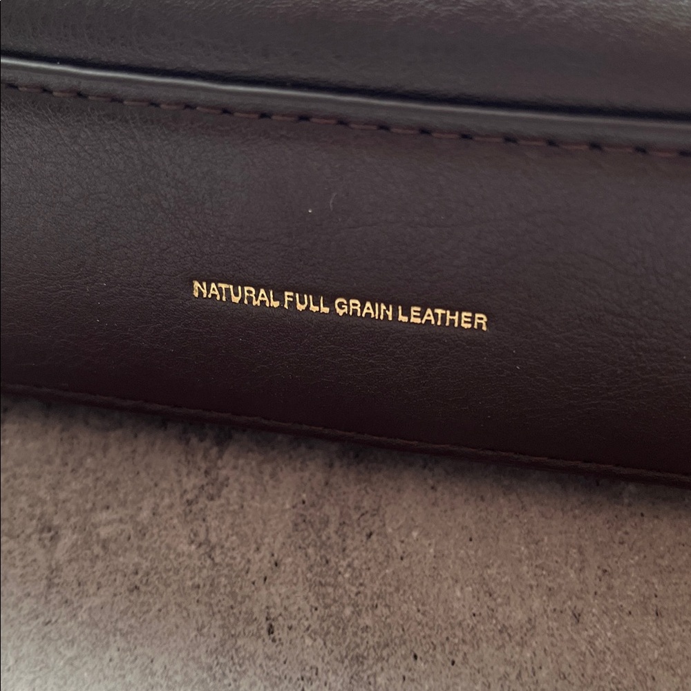 Coach Brown Leather Shoulder Bag - Picture 4 of 4